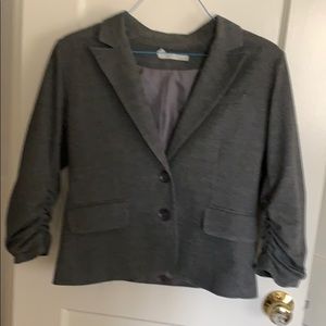 Grey two button blazer